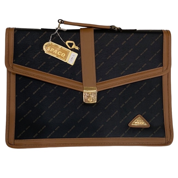 Attaché/Laptop Briefcase. Casa Pavo - NWT - Picture 1 of 10